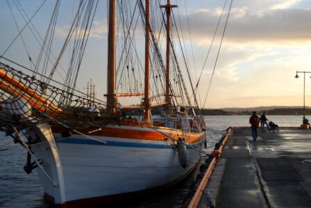 Sailing vessel scandinavia shipping photo