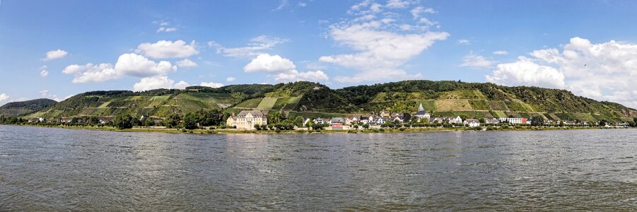 Panorama andernach germany