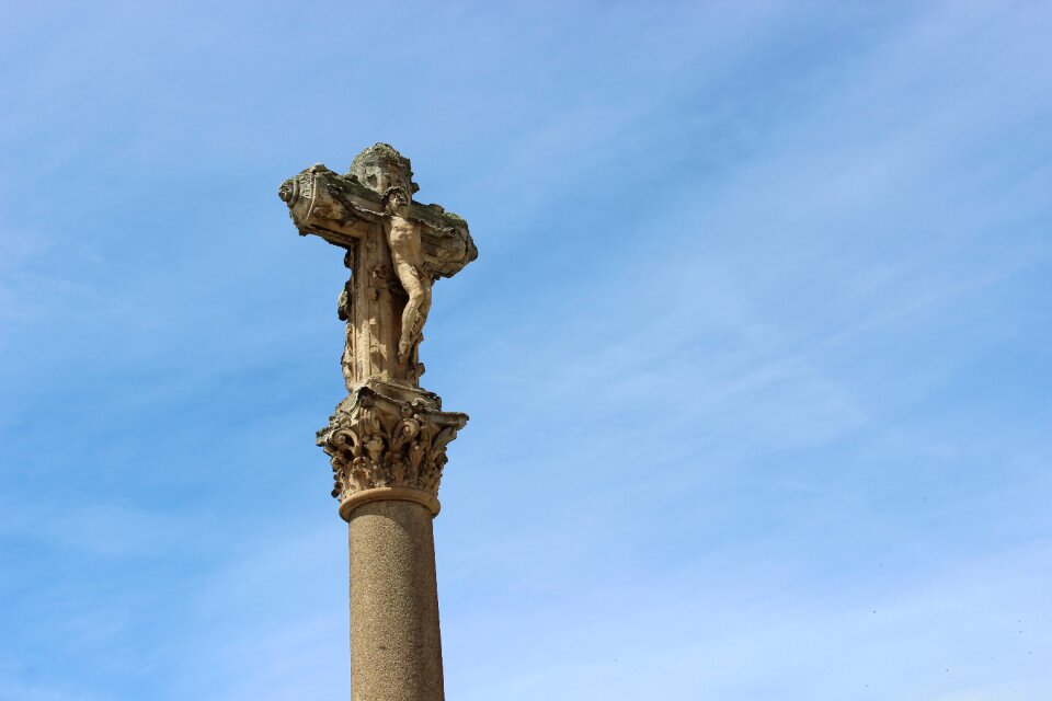 Holy religion statue