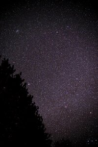 Night sky cosmos photo
