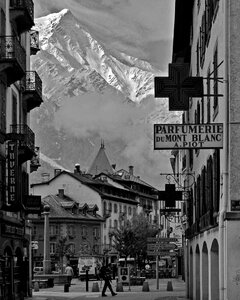 Cityscape travel mont blanc