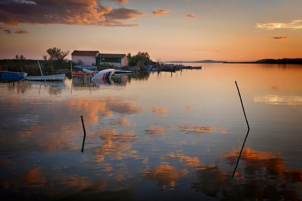 Coast boat water photo