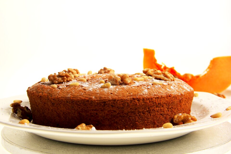 Cake still life pumpkin
