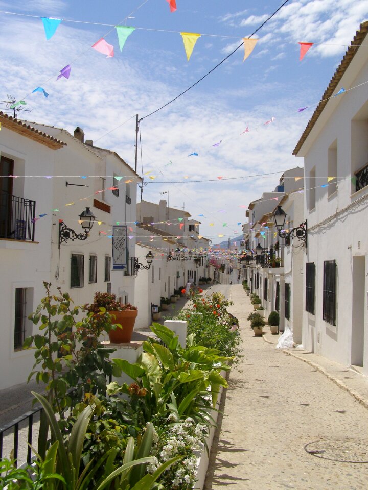 Village house white