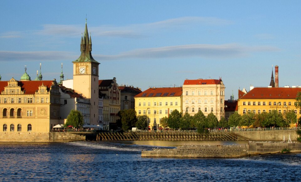 Vltava tower buildings
