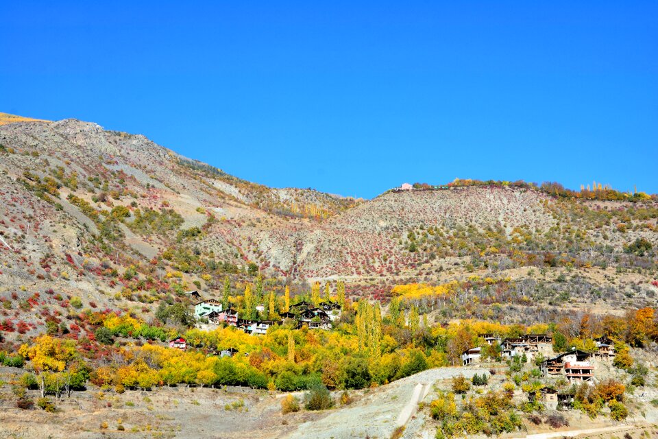 Canyon autumn season