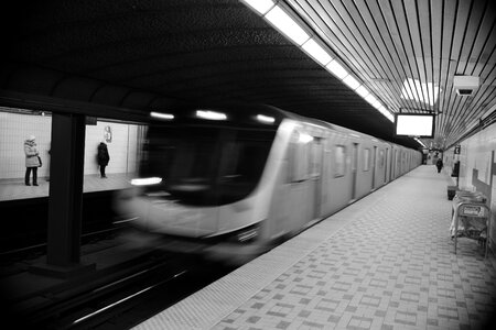 Toronto metro station photo