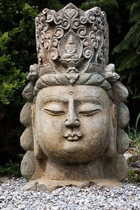 Sculpture figure deity photo