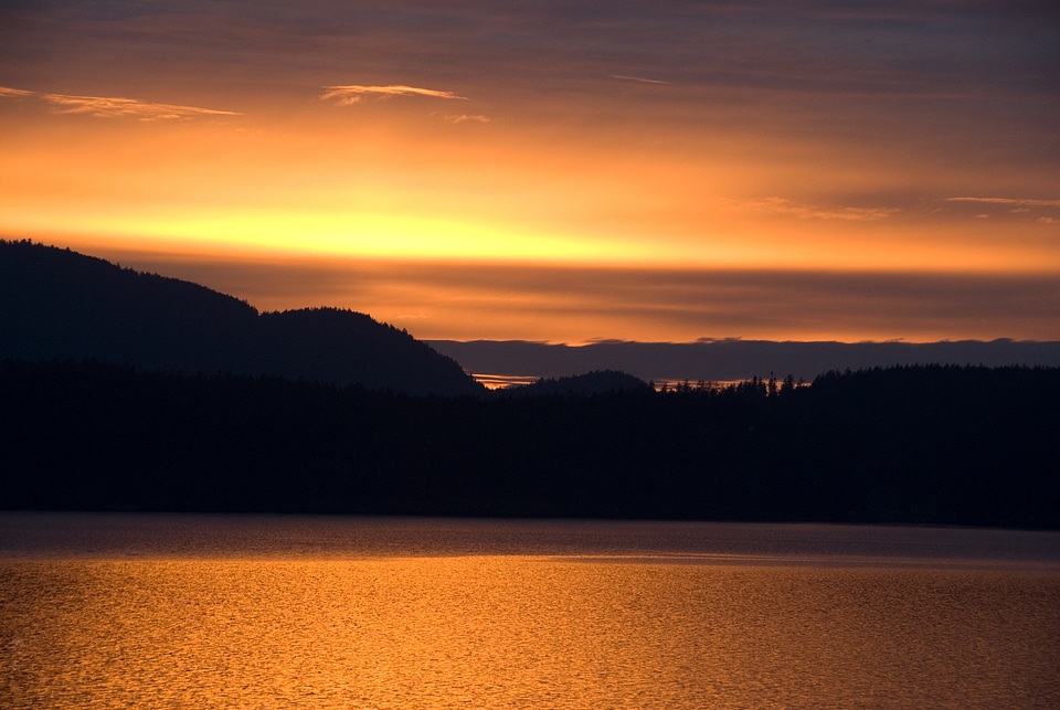 Sunrise sunlight evening