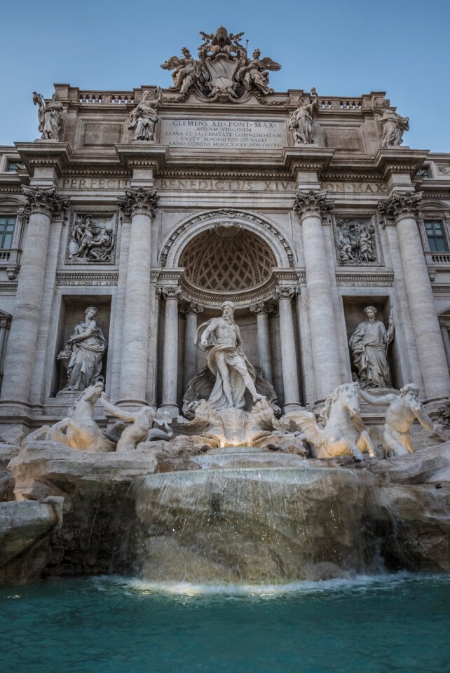 Fountain rome ancient