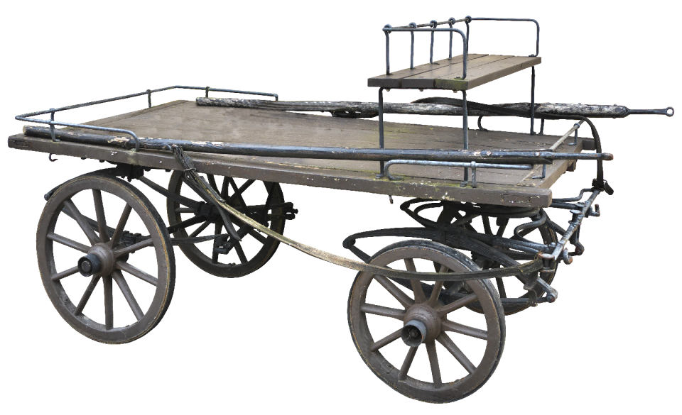 Old wooden wheels nostalgia