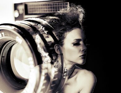 Photography lens surreal