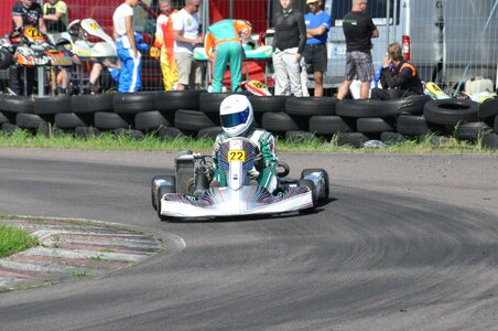 Car karting racing
