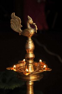 Hinduism oil festive photo