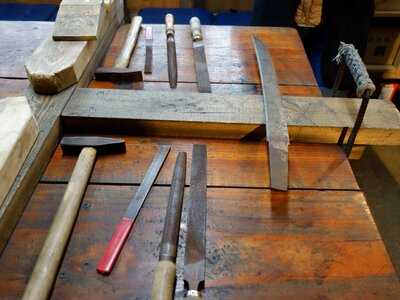 Sword roughing before processing