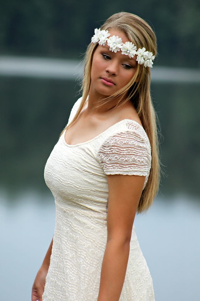 Beautiful female expression