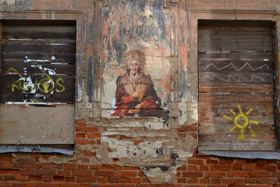 Streetart abandoned