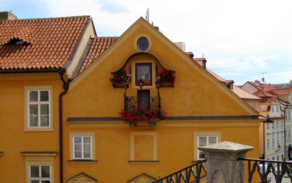 Architecture roofs charles bridge