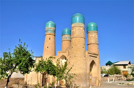 Central asia turquoise chor minor photo