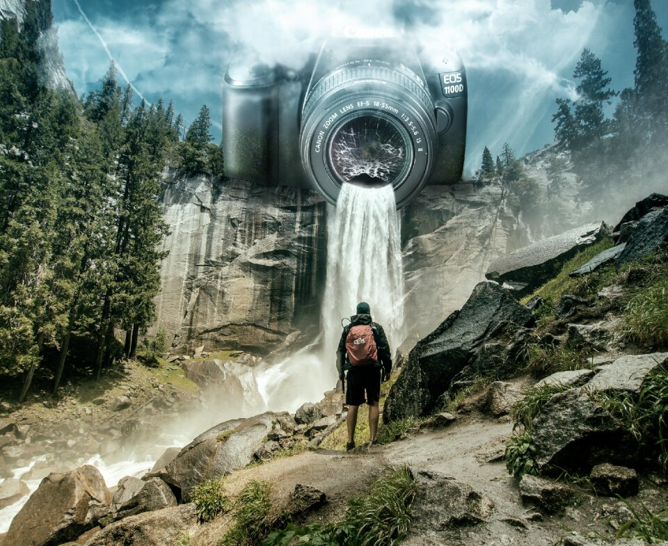 Camera journey landscape