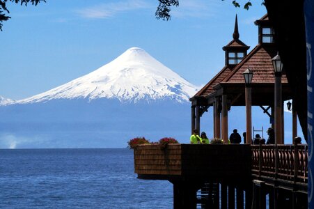 Frutillar osorno volcano chile