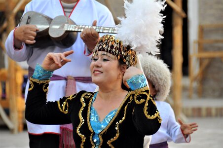 Costume central asia khiva photo