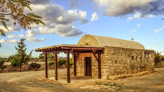 Cyprus church architecture photo