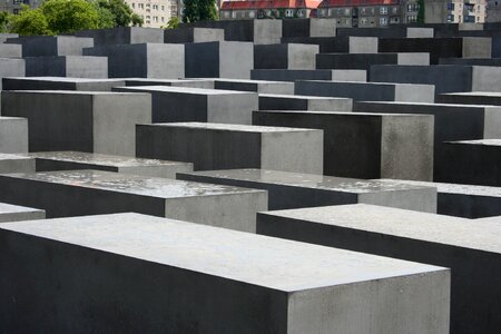 Stelae berlin memorial to the murdered jews of