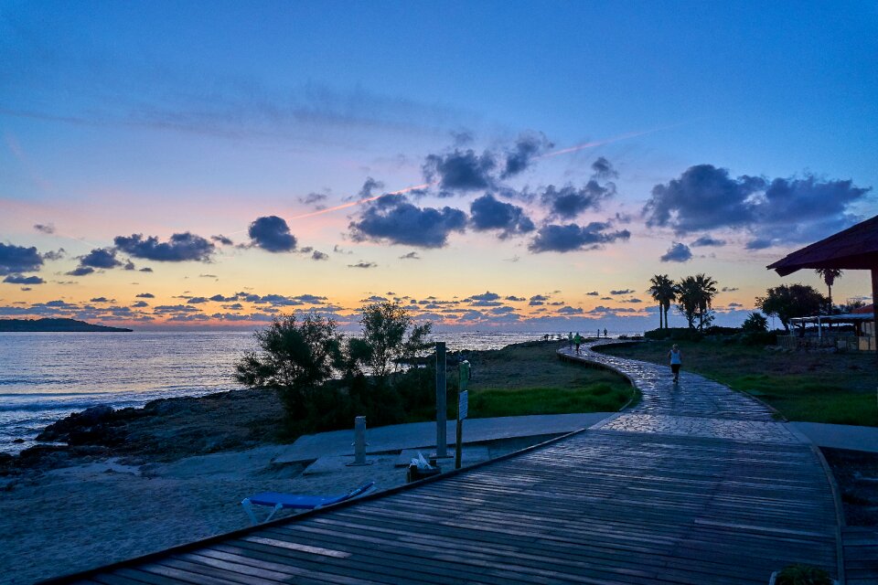 Mallorca morgenstimmung skies