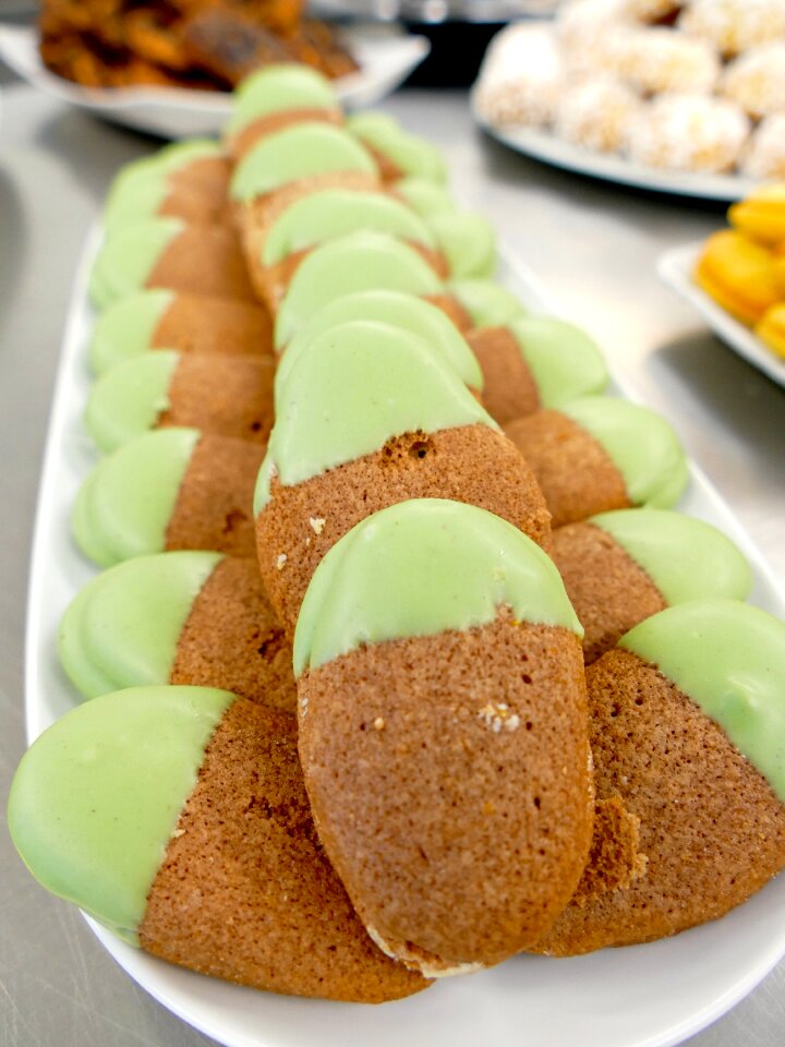 Cake almonds pastry
