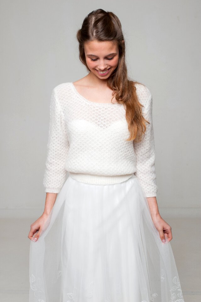 Sneaker knit bolero transmitter transmitter