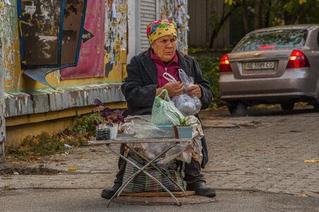 Pastern the seller old age photo