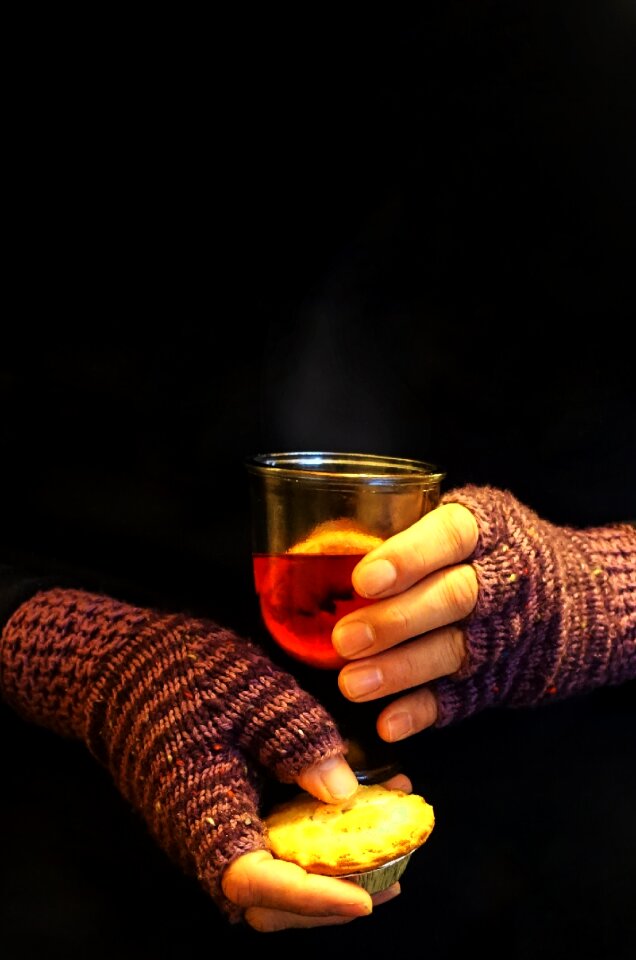 Gathering xmas gloves