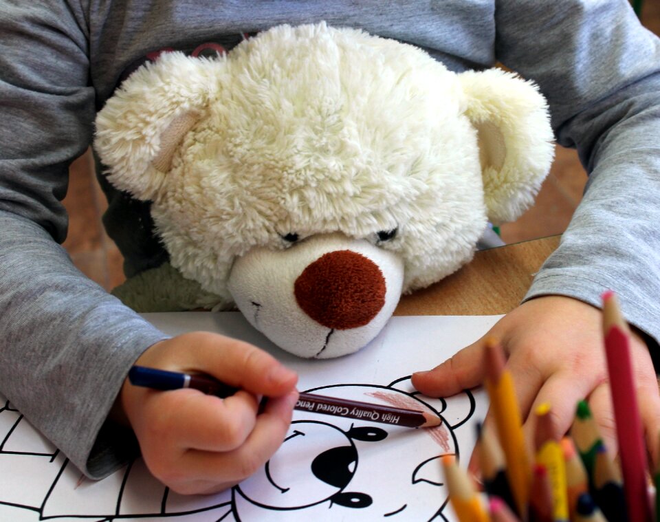 Drawing children coloring