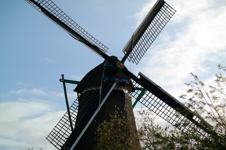 Sky wind energy building photo