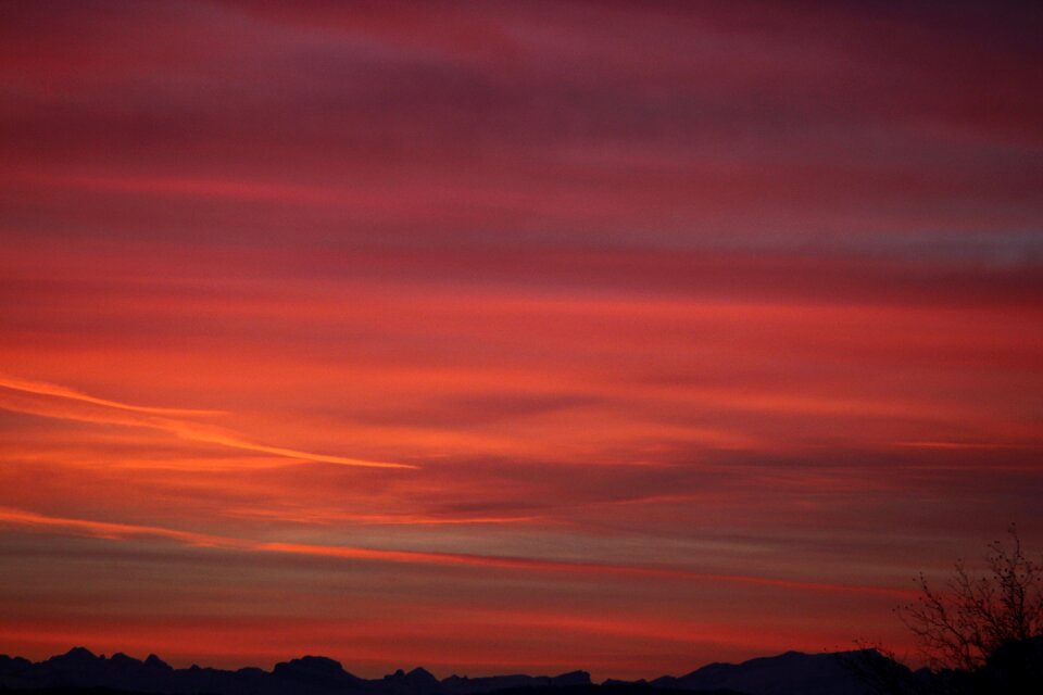 Sun emergence switzerland