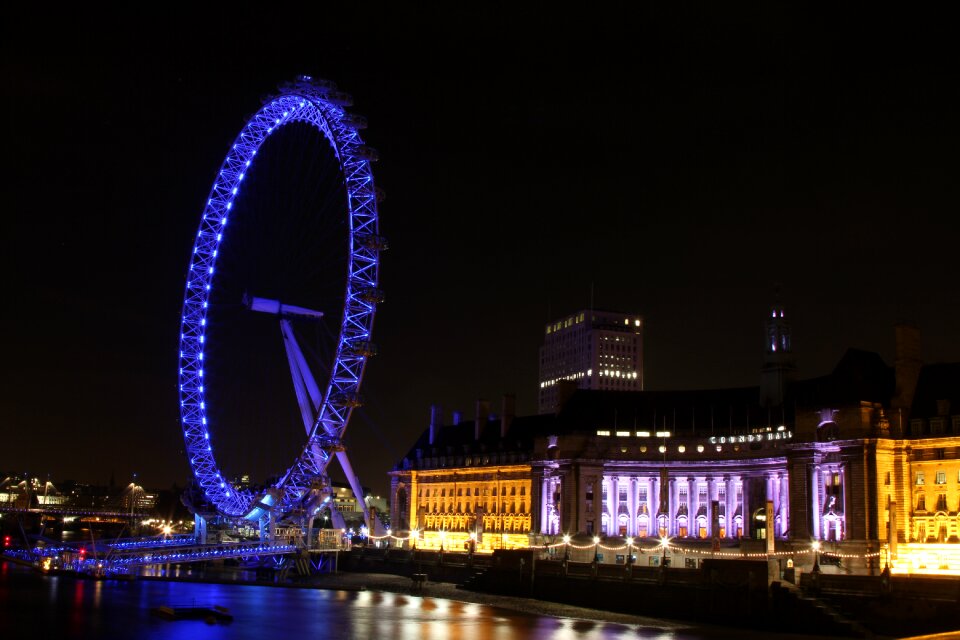 Night lights london night