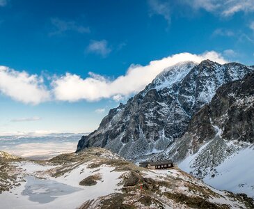 Panorama tatry zbojnická cottage photo