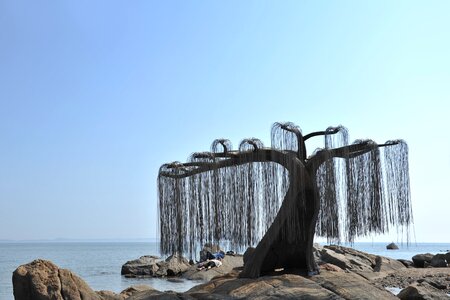 Sea sculpture republic of korea photo