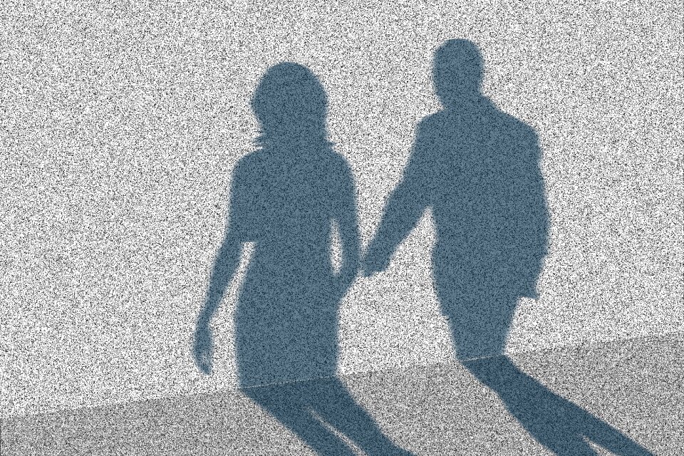 Woman silhouette background
