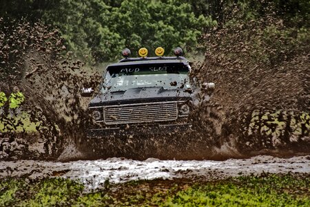 Off-road race extreme photo