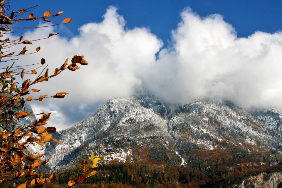 The beauty of the mountains the height of the panorama