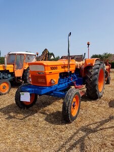 Agricultural machine field rural photo