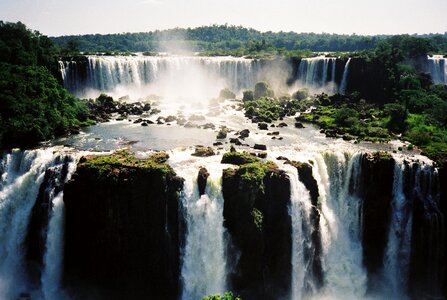 Waterfalls iguazu national park photo