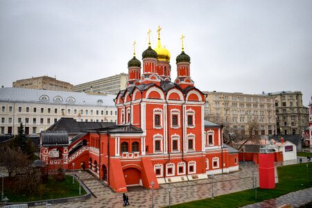 Russia church park