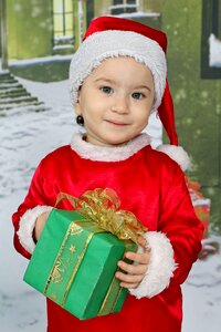 Girl looking pose happy