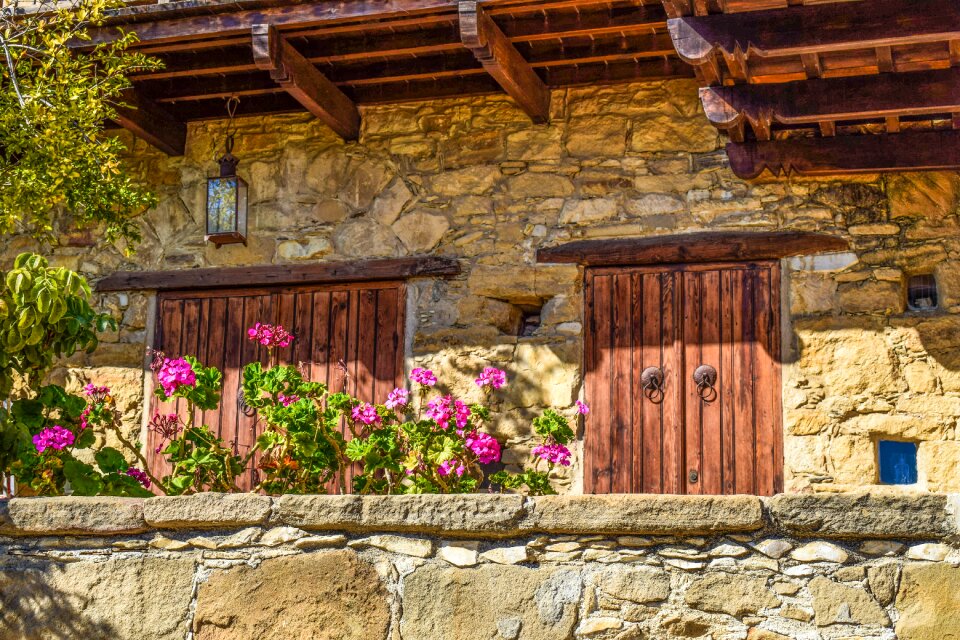 Traditional exterior stone built