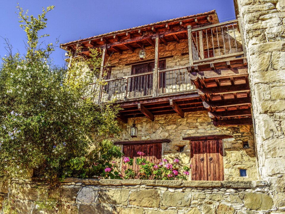 Traditional exterior stone built