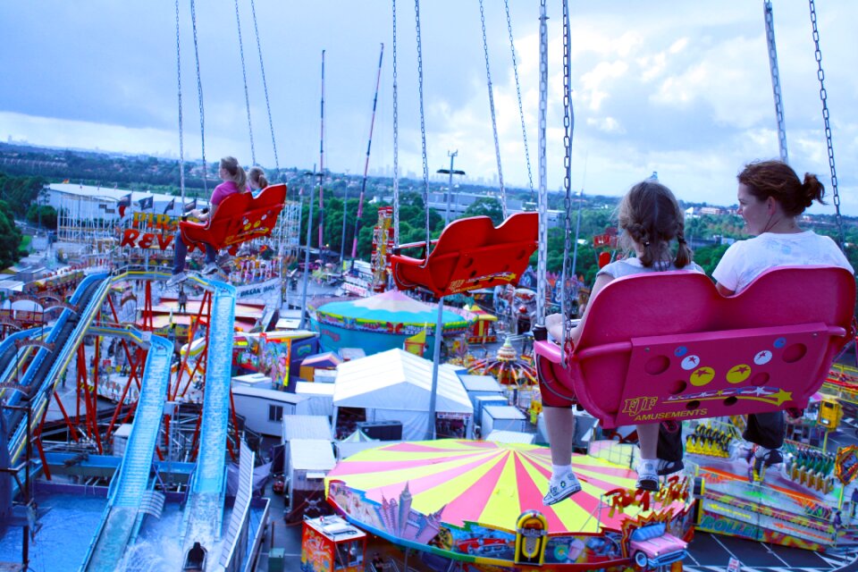 Fun amusement park photo