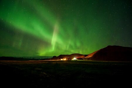 Iceland aurora photo
